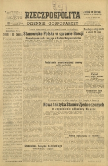 Rzeczpospolita i Dziennik Gospodarczy. R. 4, nr 201 (25 lipca 1947)