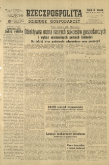 Rzeczpospolita i Dziennik Gospodarczy. R. 4, nr 207 (31 lipca 1947)