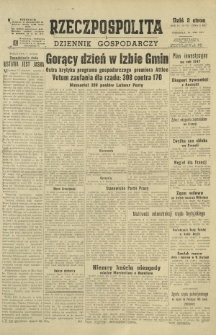 Rzeczpospolita i Dziennik Gospodarczy. R. 4, nr 217 (10 sierpnia 1947)