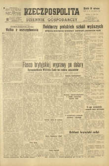 Rzeczpospolita i Dziennik Gospodarczy. R. 4, nr 234 (27 sierpnia 1947)