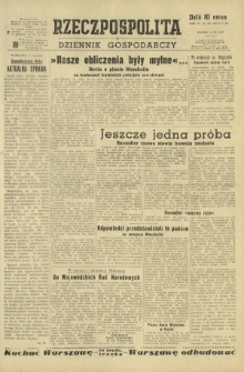 Rzeczpospolita i Dziennik Gospodarczy. R. 4, nr 243 (5 września 1947)