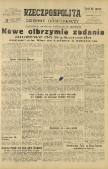 Rzeczpospolita i Dziennik Gospodarczy. R. 4, nr 249 (11 września 1947)