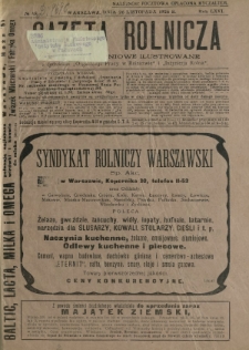 Gazeta Rolnicza : pismo tygodniowe ilustrowane. R. 66, nr 48 (26 listopada 1926)