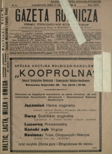 Gazeta Rolnicza : pismo tygodniowe ilustrowane. R. 66, nr 51 (17 grudnia 1926)