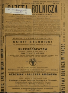 Gazeta Rolnicza : pismo tygodniowe ilustrowane. R. 67, nr 18 (6 maja 1927)
