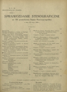 Sprawozdanie Stenograficzne ze 121 Posiedzenia Sejmu Rzeczypospolitej z dnia 23 maja 1924 r. (I Kadencja 1922-1927)