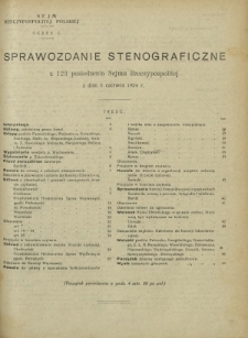 Sprawozdanie Stenograficzne z 123 Posiedzenia Sejmu Rzeczypospolitej z dnia 3 czerwca 1924 r. (I Kadencja 1922-1927)
