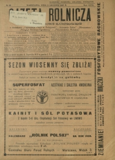 Gazeta Rolnicza : pismo tygodniowe ilustrowane. R. 67, nr 48 (2 grudnia 1927)