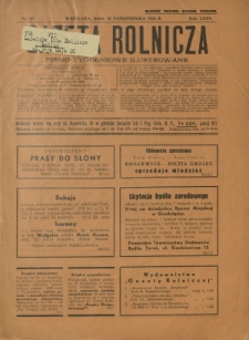 Gazeta Rolnicza : pismo tygodniowe ilustrowane. R. 75, nr 42 (18 października 1935)