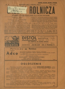 Gazeta Rolnicza : pismo tygodniowe ilustrowane. R. 75, nr 49 (6 grudnia 1935)