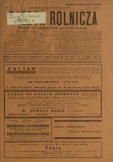 Gazeta Rolnicza : pismo tygodniowe ilustrowane. R. 76, nr 24 (12 czerwca 1936)