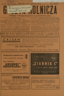 Gazeta Rolnicza : pismo tygodniowe ilustrowane. R. 78, nr 14 (8 kwietnia 1938)
