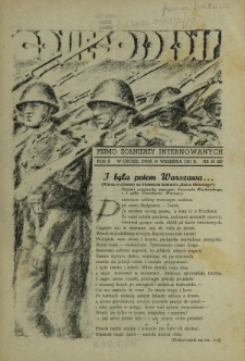 Goniec Obozowy : wiadomości dla internowanych R. 2, Nr 10 (26) 15 września 1941
