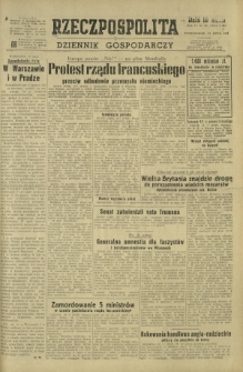 Rzeczpospolita i Dziennik Gospodarczy. R. 4, nr 197 (21 lipca 1947)