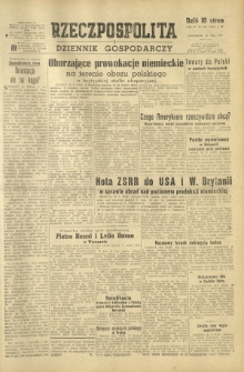 Rzeczpospolita i Dziennik Gospodarczy. R. 4, nr 235 (28 sierpnia 1947)