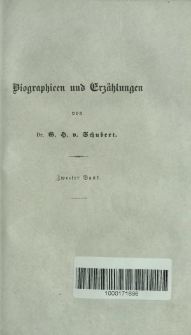 Biographieen und Erzählungen. Bd. 2