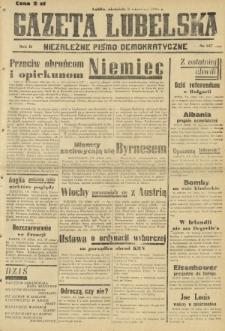 Gazeta Lubelska : niezależne pismo demokratyczne. R. 2, nr 247=556 (8 wrzesień 1946)
