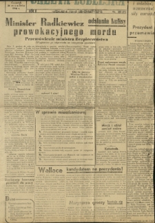Gazeta Lubelska : niezależne pismo demokratyczne. R. 2, nr 264=573 (25 wrzesień 1946)
