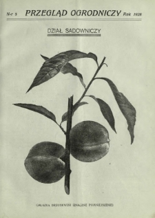 Przegląd Ogrodniczy R. 11, Nr 5 (1928)