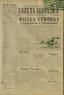 Gazeta Lubelska : niezależne pismo demokratyczne. R. 2, nr 343=653 (12 grudzień 1946)