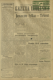 Gazeta Lubelska : niezależne pismo demokratyczne. R. 2, nr 346=655 (15 grudzień 1946)