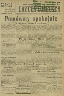 Gazeta Lubelska : niezależne pismo demokratyczne. R. 2, nr 357=666 (29 grudzień 1946)