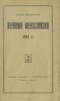 Reforma włościańska 1864 r.