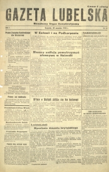 Gazeta Lubelska : niezależny organ demokratyczny. R. 1, nr 51 (28 września 1944)