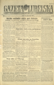 Gazeta Lubelska : niezależny organ demokratyczny. R. 1, nr 77 (27 października 1944)