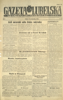 Gazeta Lubelska : niezależny organ demokratyczny. R. 1, nr 78 (28 października 1944)