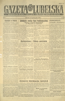 Gazeta Lubelska : niezależny organ demokratyczny. R. 1, nr 79 (29 października 1944)