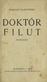 Doktór Filut : powieść