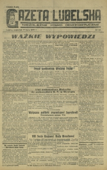 Gazeta Lubelska : niezależne pismo demokratyczne. 1945, nr 141 (12 lipca)