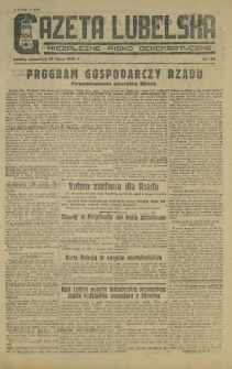 Gazeta Lubelska : niezależne pismo demokratyczne. 1945, nr 154 (26 lipca)