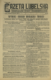Gazeta Lubelska : niezależne pismo demokratyczne. 1945, nr 163 (5 sierpnia)