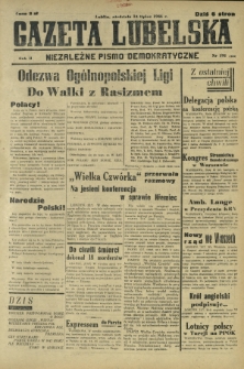 Gazeta Lubelska : niezależne pismo demokratyczne. R. 2, nr 192=501 (14 lipiec 1946)
