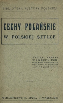 Cechy polańskie w polskiej sztuce