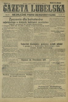 Gazeta Lubelska : niezależne pismo demokratyczne. R. 2, nr 56=365 (25 lutego 1946)
