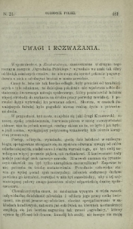 Ogrodnik Polski : dwutygodnik poświęcony wszystkim gałęziom ogrodnictwa T. 4, Nr 21 (1882)