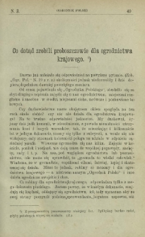 Ogrodnik Polski : dwutygodnik poświęcony wszystkim gałęziom ogrodnictwa T. 6, Nr 3 (1884)