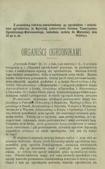 Ogrodnik Polski : dwutygodnik poświęcony wszystkim gałęziom ogrodnictwa T. 6, Nr 16 (1884)