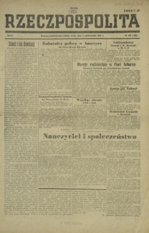 Rzeczpospolita. R. 2, nr 268=408 (3 października 1945)