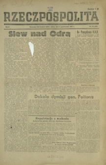 Rzeczpospolita. R. 2, nr 271=411 (6 października 1945)