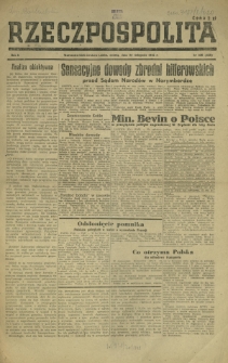 Rzeczpospolita. R. 2, nr 320=460 (24 listopada 1945)