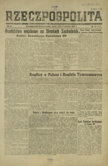 Rzeczpospolita. R. 2, nr 151=291 (8 czerwca 1945)