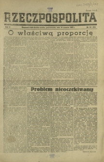 Rzeczpospolita. R. 2, nr 161=301 (18 czerwca 1945)