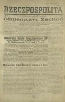 Rzeczpospolita. R. 2, nr 162=302 (19 czerwca 1945)