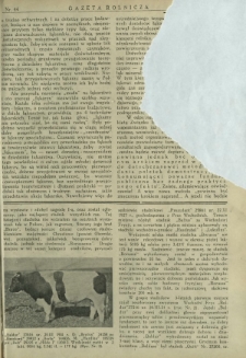 Gazeta Rolnicza : pismo tygodniowe ilustrowane. R. 74, nr 44 (2 listopada 1934)