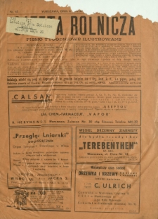 Gazeta Rolnicza : pismo tygodniowe ilustrowane. R. 76, nr 45 (6 listopada 1936)