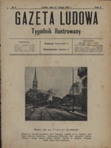 Gazeta Ludowa : tygodnik ilustrowany 1916-02-27, R. 2, nr 9
